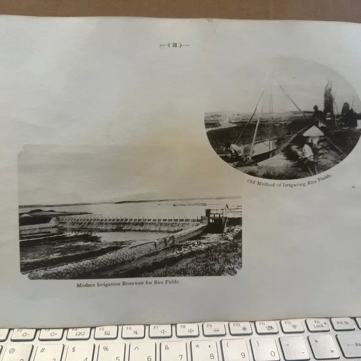 [BUNJANG] 1920s Korean Irrigation System Comparison / 1920년 - 근대기 수리 시설 농업 용수 전통적 근대적 논 관개 시설