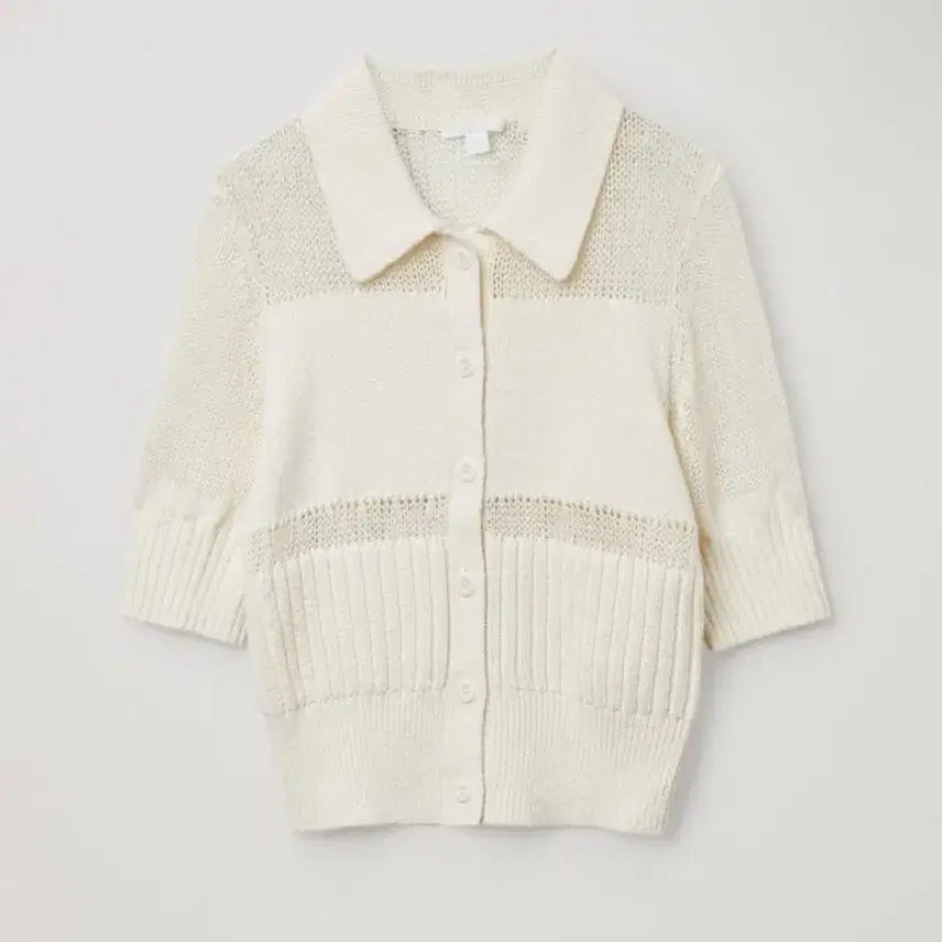 [BUNJANG] COS Mesh Panel Knitted Top S / 코스 cos 메쉬 패널 니티드 탑 S
