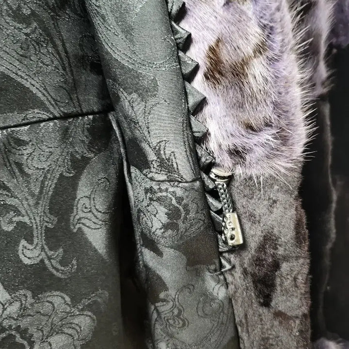 [BUNJANG] Lilyen Leopard Mink Hooded Jacket / Lilyen 밍크 호피밍크 후드자켓