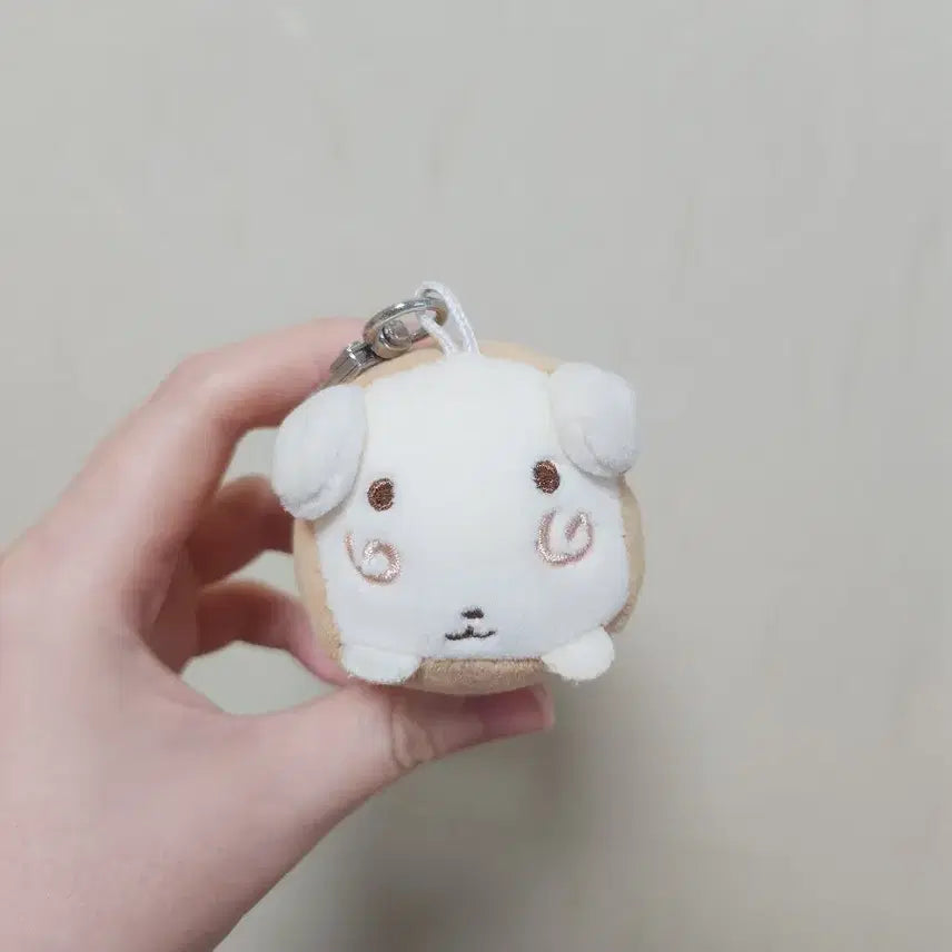 [BUNJANG] GanaDi Bread Shaped Keyring Plush Doll / 식빵 가나디 키링 인형 판매 양도 나안아