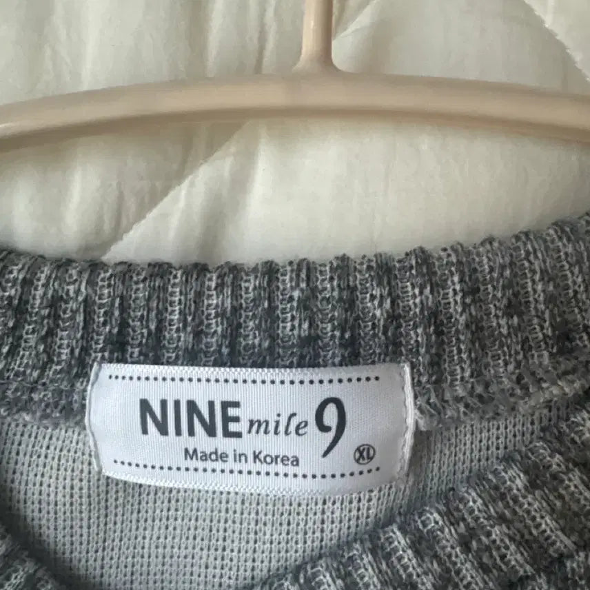 [BUNJANG] Gray Ribbed Knit Sweater / 골지 니트