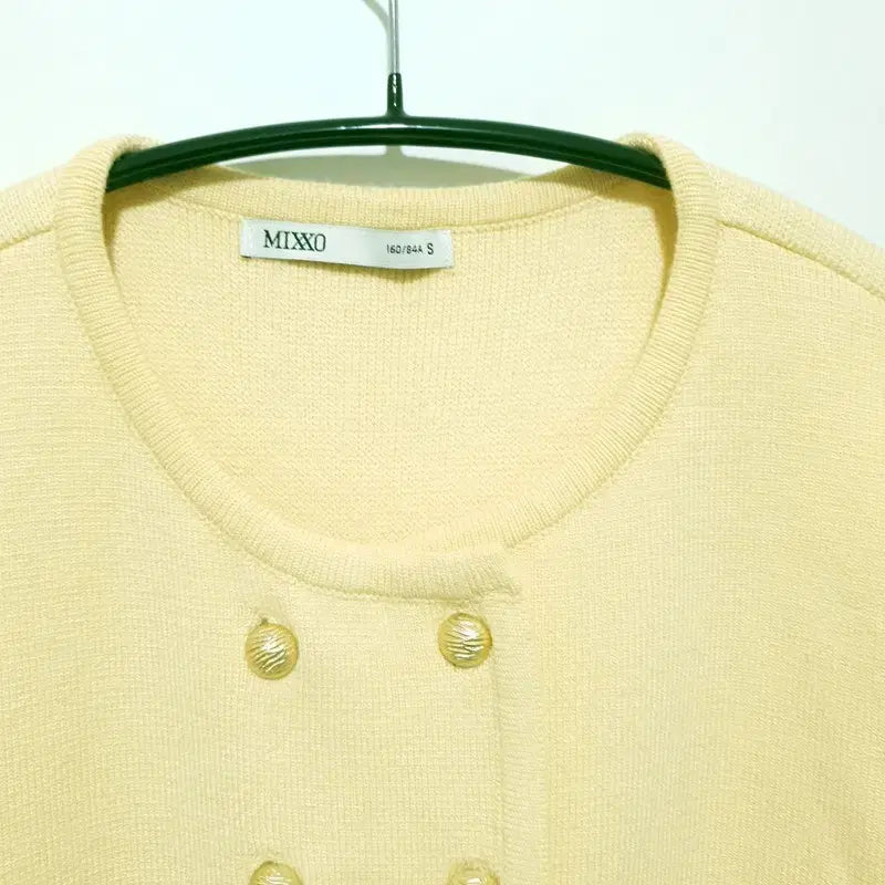 [BUNJANG] MIXXO Double Button Cardigan / 미쏘 더블버튼 가디건 S_M2400