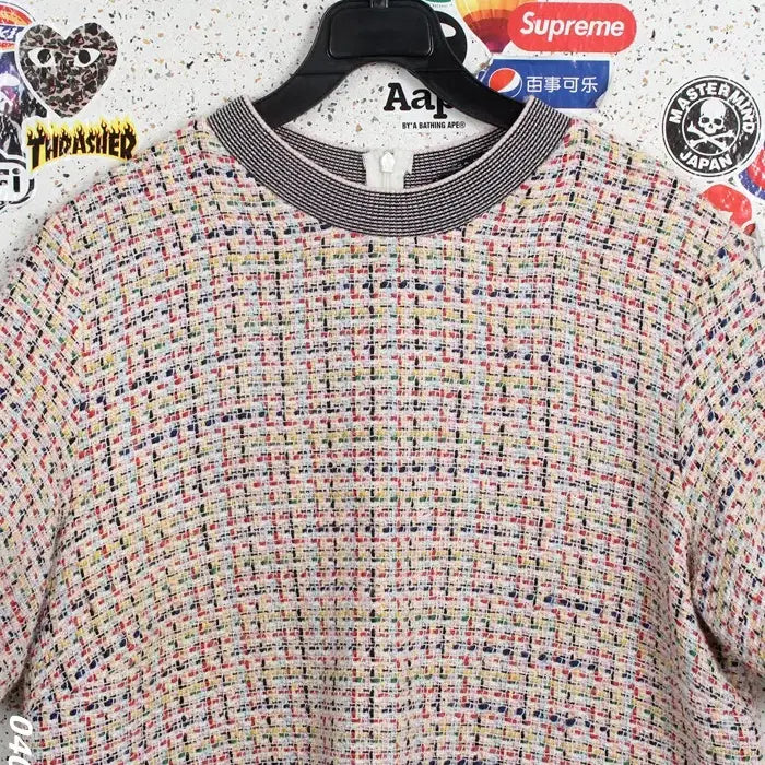 [BUNJANG] Zara Wool Tweed Blouse IV / 여성M / 자라 모직 트위드 블라우스IV 33-32