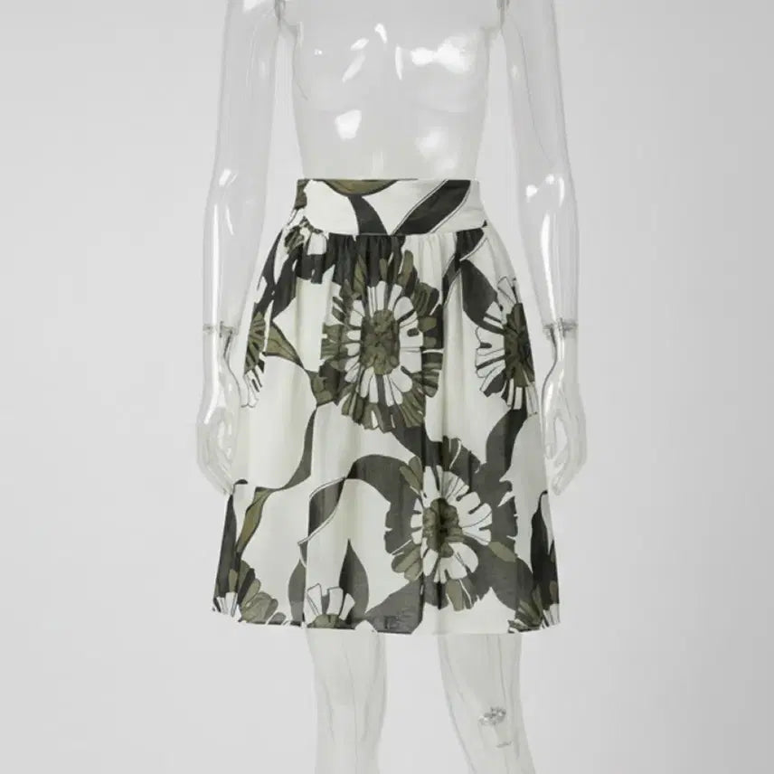 [BUNJANG] Roem Floral Chiffon Skirt / [새상품급] 로엠(Roem) 플라워 시폰 스커트