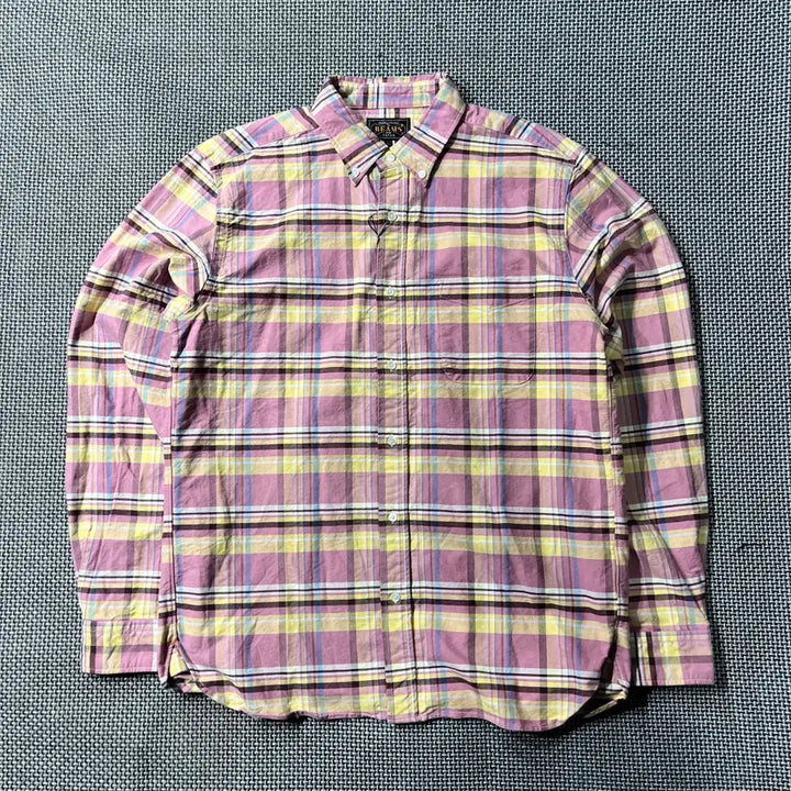 [BUNJANG] BEAM PLUS Check Pattern Shirt (L) / (새상품)BEAM PLUS 셔츠(L)