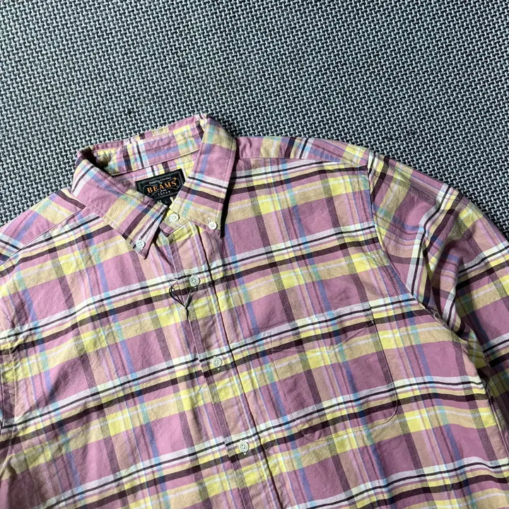 [BUNJANG] BEAM PLUS Check Pattern Shirt (L) / (새상품)BEAM PLUS 셔츠(L)