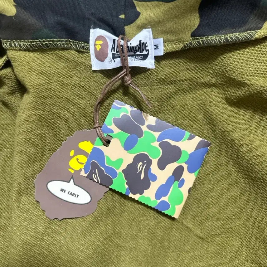 [SOLD OUT] BAPE 베이프 샤크 카모 후드집업