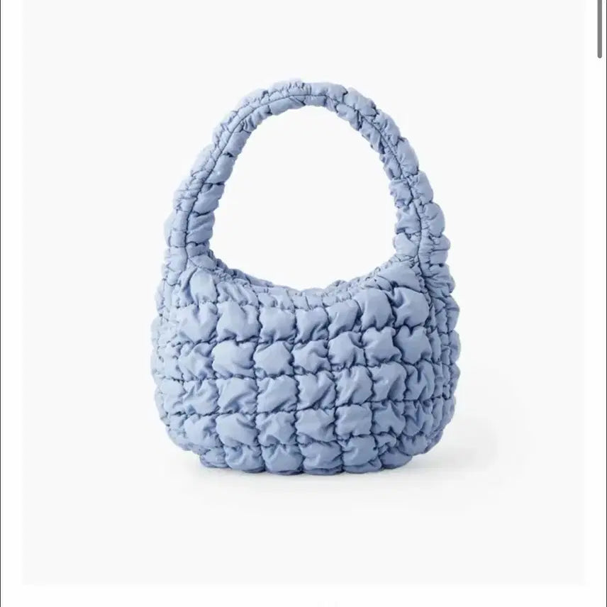 [BUNJANG] COS Quilted Mini Bag Light Blue / cos 퀄티드 미니백 라이트블루