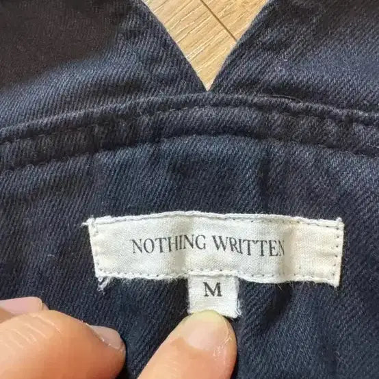 [BUNJANG] Nothing Written Mini Overall Dress / Nothing written 낫띵리튼 멜빵 원피스