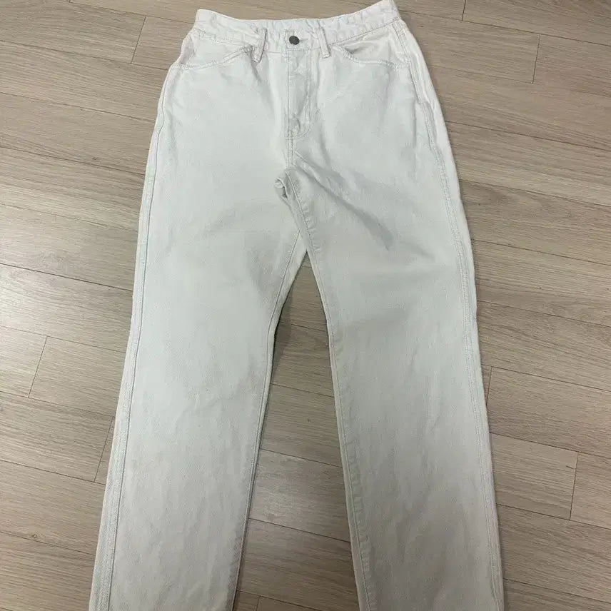 [BUNJANG] Dreproject Ecru Denim Pants Size 1 / 드레프로젝트 에크루데님 1사이즈