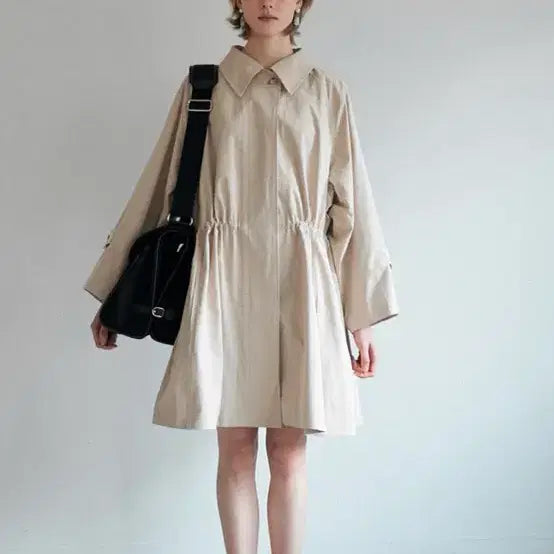 [BUNJANG] Smooth Mood Trench Coat Dress / 스무스무드 트렌치코트 트렌치원피스