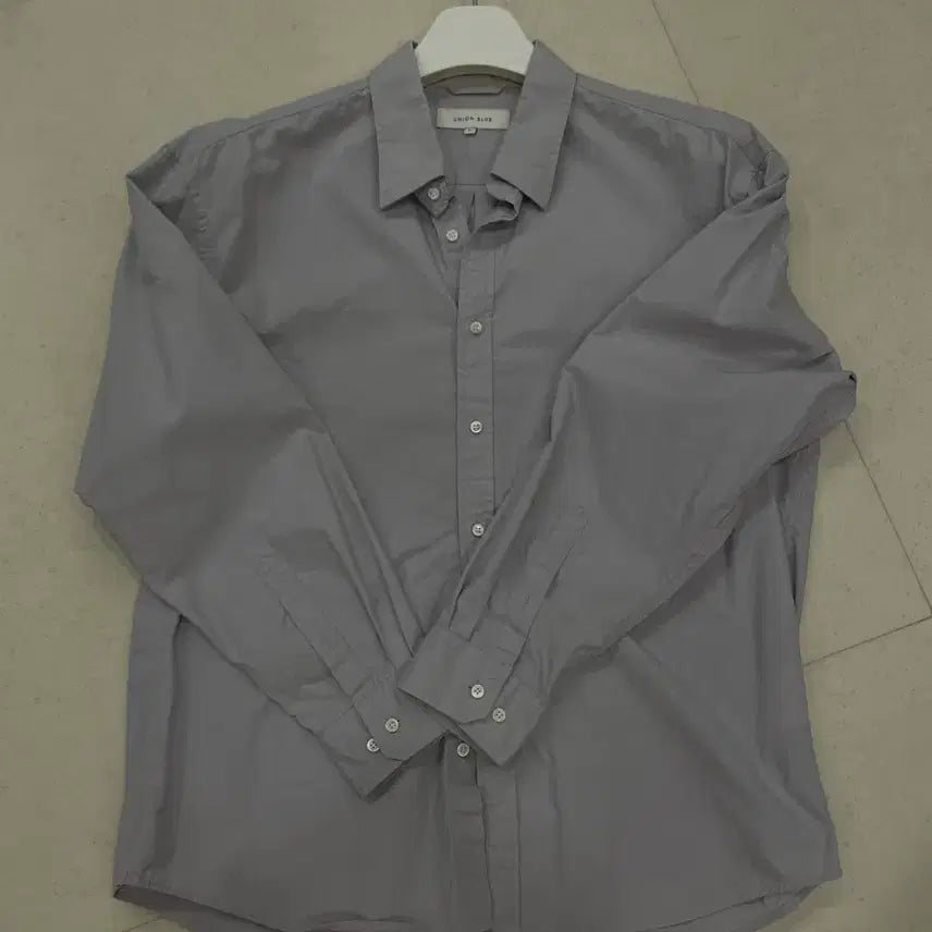 [BUNJANG] Union Blue Laundry Shirt Bundle Set / 런드리셔츠M 두장 일괄 라벤더그레이 스카이블류