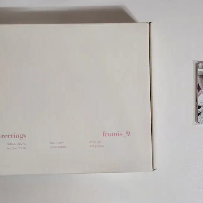[SOLD OUT] 프로미스나인 2024 시즌그리팅 시그 개봉