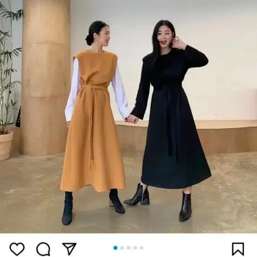 [SOLD OUT] 디엄 블랙 원피스
