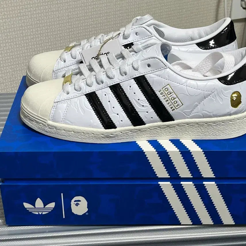 [BUNJANG] Adidas Bape Superstar Sneakers / 아디다스 베이프 슈퍼스타 270