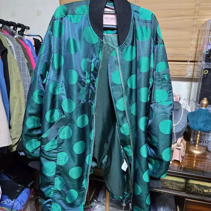 [BUNJANG] Juicy Judy Half-Zip Jacket / 쥬시쥬디 여성 자켓 (세일33.000-18.000)