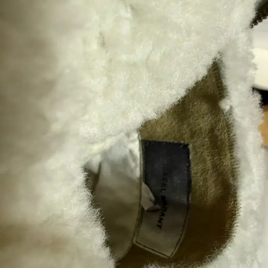 [BUNJANG] Isabel Marant Suede Shearling Lined Hooded Jacket / 이자벨마랑 무스탕 자켓