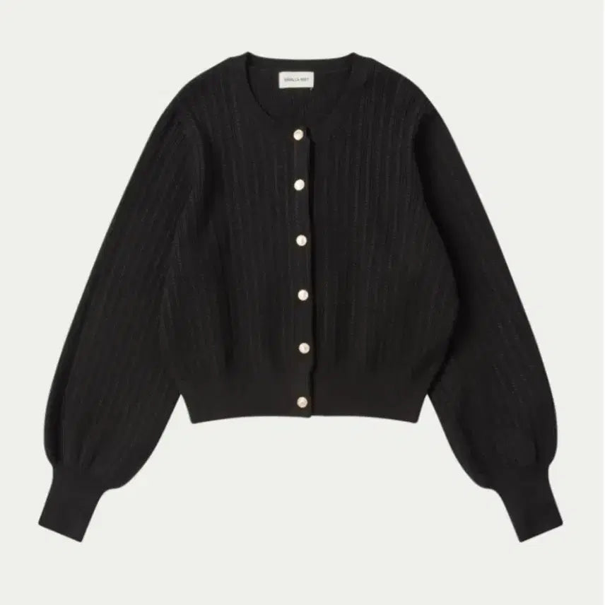 [BUNJANG] Vanillanit Kris Cable Gold Button Knit Cardigan / 바닐라니트 크리스 케이블 골드 버튼 니트 가디건