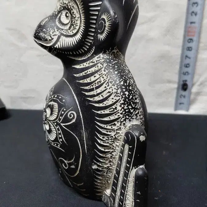 [BUNJANG] Kenyan Stone Carved Monkey Figurine / 해외 수집품 케냐 돌조각 원숭이