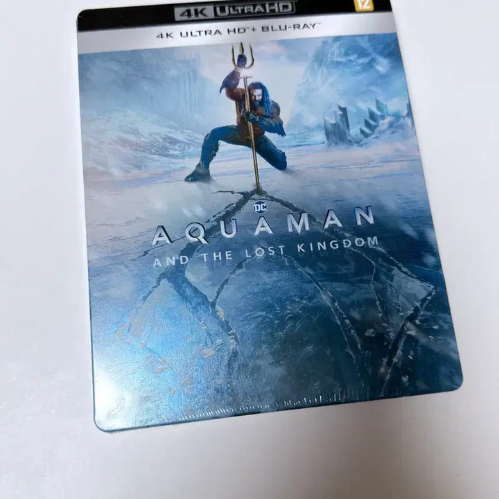 [SOLD OUT] [4K 블루레이] 아쿠아맨과 로스트 킹덤 : 스틸북 한정판 (2disc: