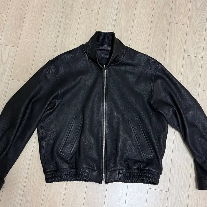 [BUNJANG] Aftermath Miles Vintage Leather Jacket / 파프터 마일스 빈티지 레더 자켓 50