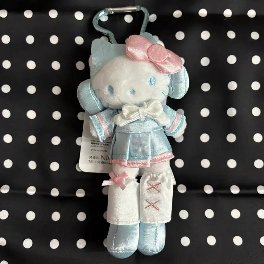 [BUNJANG] Hello Kitty "Mikust" Sailor Dress Plush Doll / (새상품)미쿠st 하늘색 세라복*세일러복 롱다리 헬로키티 인형