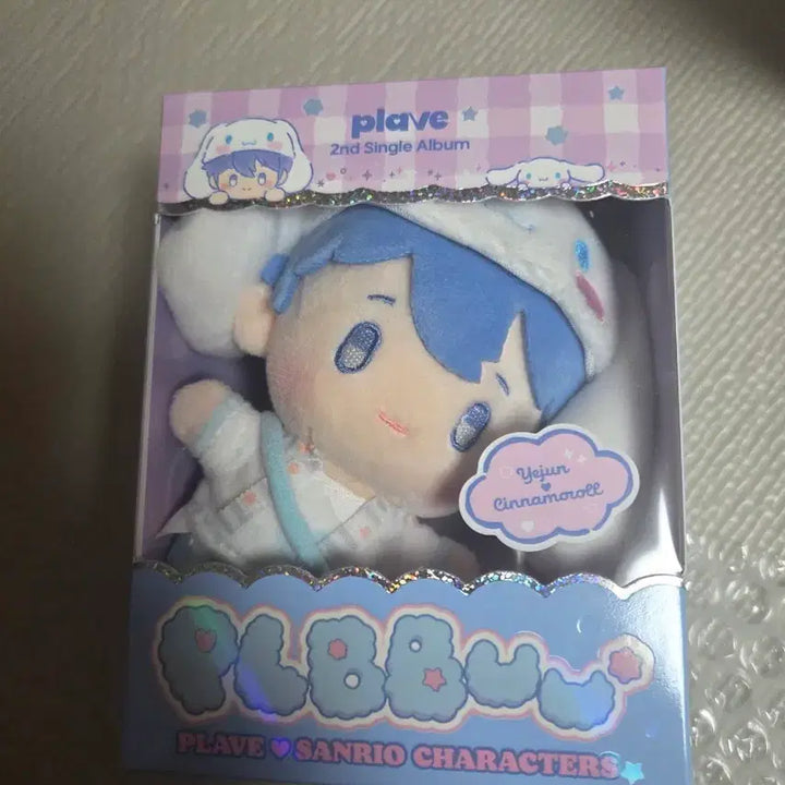 [SOLD OUT] 플레이브 플뿌 예준 시나모롤 콜라보 인형