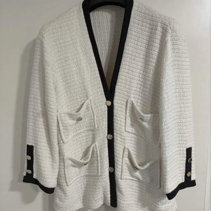 [BUNJANG] Maje Tweed Cardigan Jacket / 36 마쥬 트위드 가디건 자켓