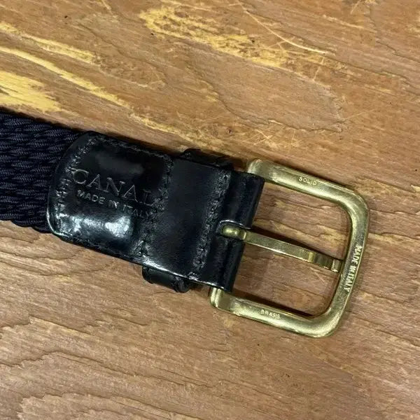 [BUNJANG] Canali Woven Fabric Belt / 카날리 벨트 30~32