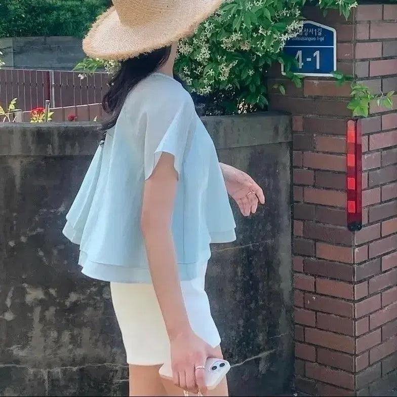 [BUNJANG] Nacht Nizza Blouse (New) / 나흐트 블라우스 (새상품)