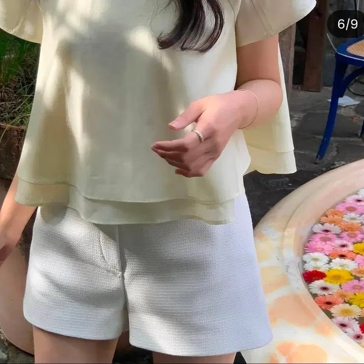 [BUNJANG] Nacht Nizza Blouse (New) / 나흐트 블라우스 (새상품)