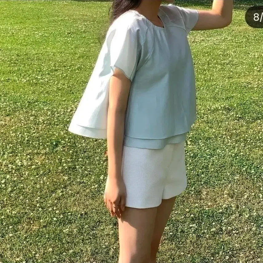 [BUNJANG] Nacht Nizza Blouse (New) / 나흐트 블라우스 (새상품)