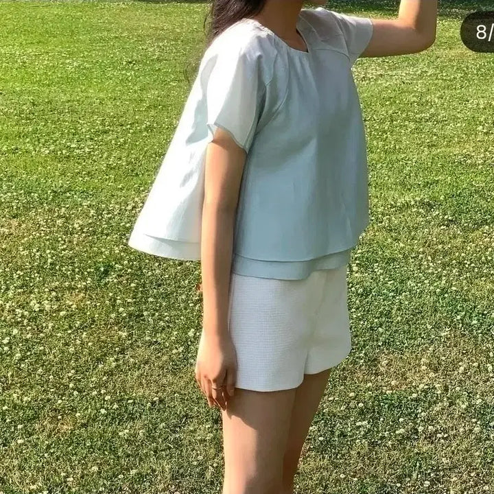 [BUNJANG] Nacht Nizza Blouse (New) / 나흐트 블라우스 (새상품)