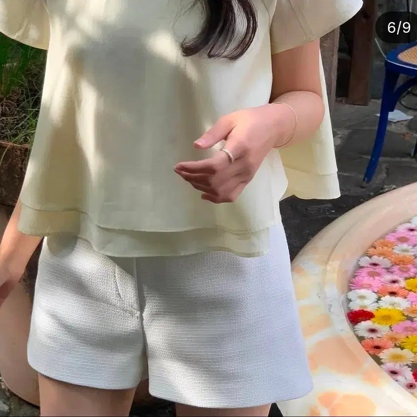 [BUNJANG] Nacht Nizza Blouse (New) / 나흐트 블라우스 (새상품)