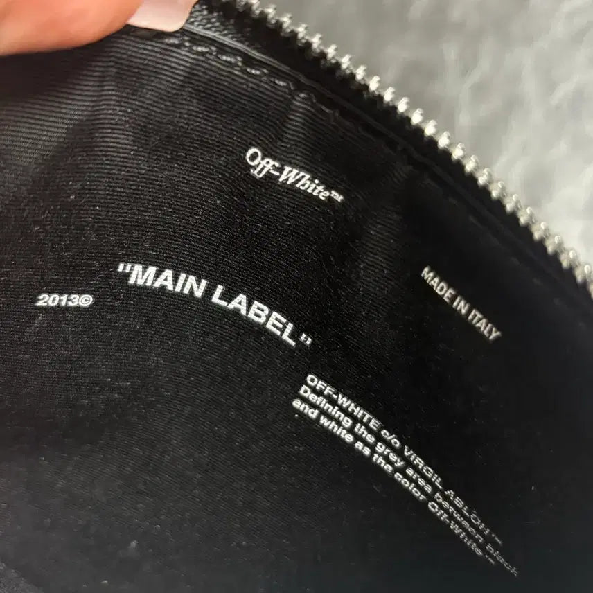 [BUNJANG] Off-White Double Clutch Pouch / 오늘만 가격인하 오프화이트 더블 클러치 파우치