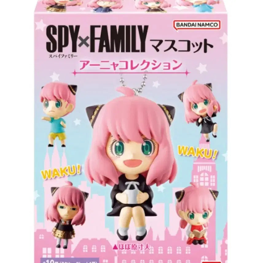 [BUNJANG] Spy x Family Anya Mascot Figure Collection Keychain / 스파이 패밀리 마스코트 피규어 아냐 컬렉션 키링