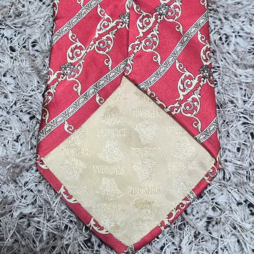 [BUNJANG] Versace Medusa Pattern Tie / 베르사체Versace 메두사 패턴 넥타이 Free - N49