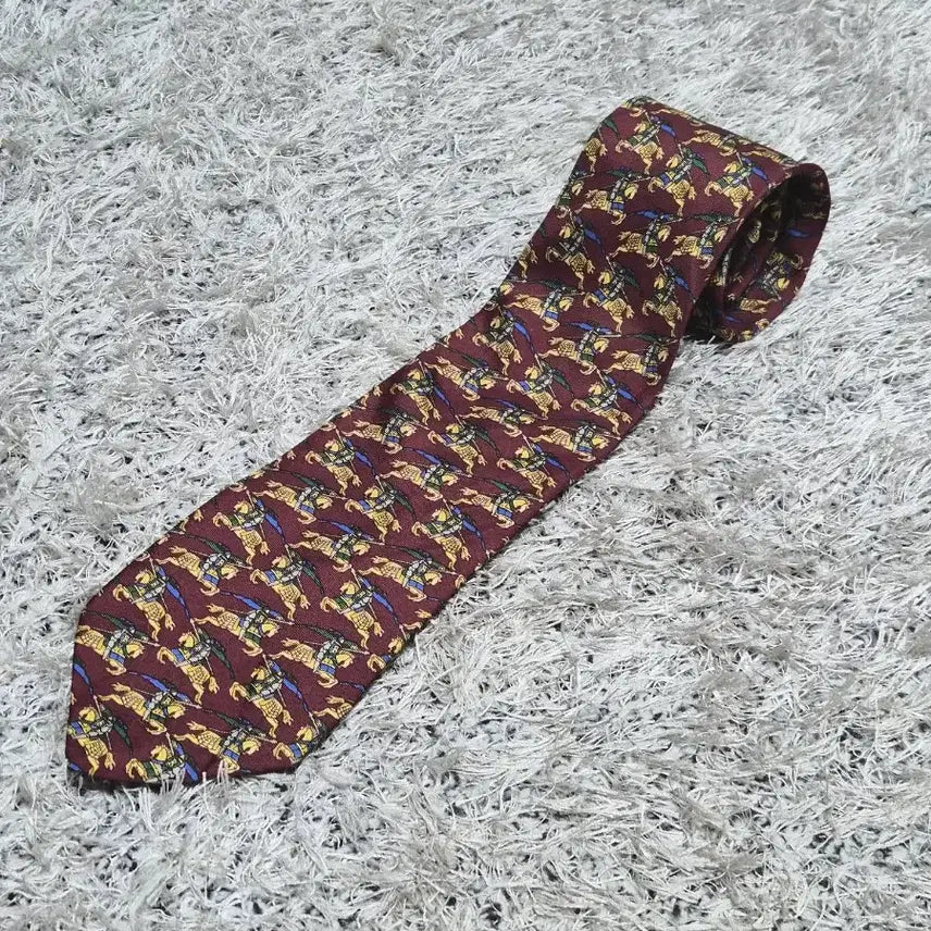 [BUNJANG] Burberry Main Logo Pattern Necktie / 버버리Burberry 메인로고 패턴 넥타이 Free - N50