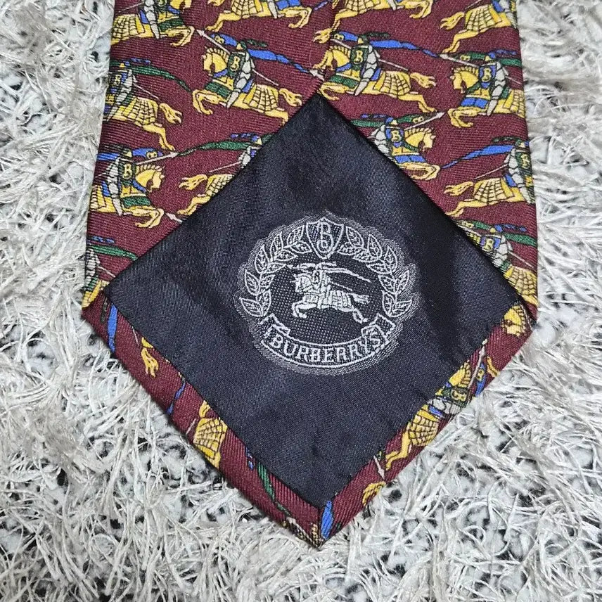 [BUNJANG] Burberry Main Logo Pattern Necktie / 버버리Burberry 메인로고 패턴 넥타이 Free - N50