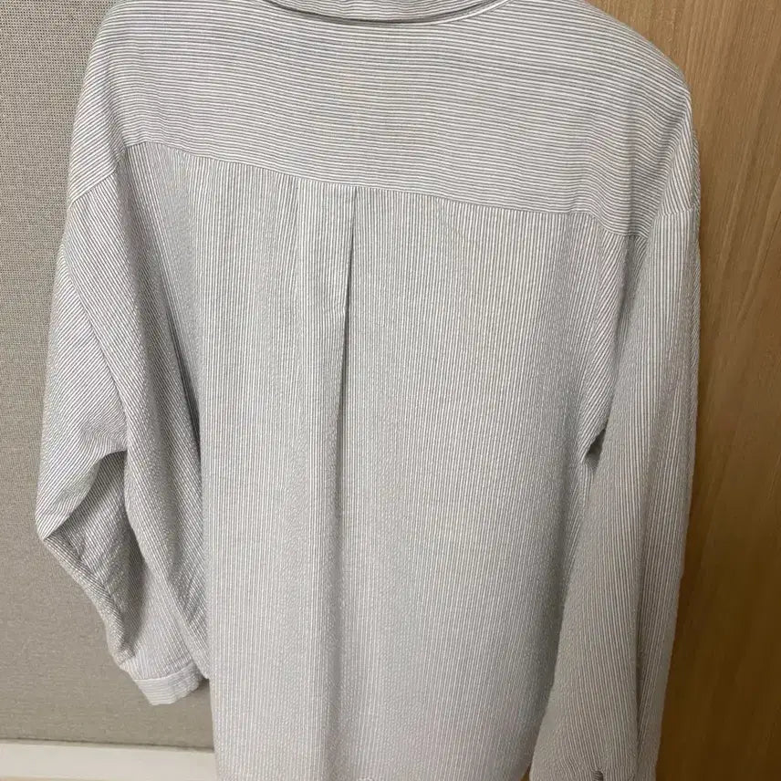 [SOLD OUT] 리넨느 시어서커 셔츠 light gray