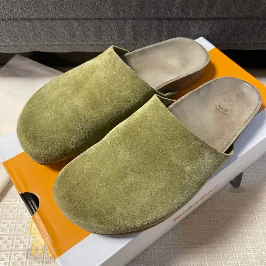 [BUNJANG] Gradus Slide Moss Green Size 42 / 그라더스 슬라이드 모스그린 42