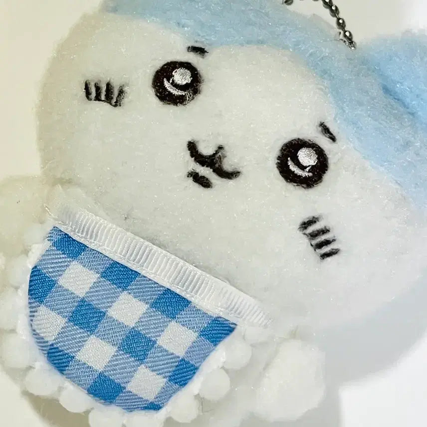 [BUNJANG] Chiikawa Poggle Plush Doll Keychain Set / 새상품) 세트 먼작귀 뽀글이 치이카와 인형 키링