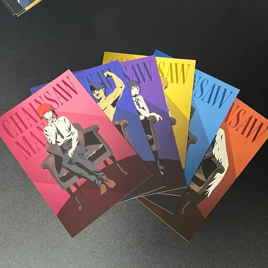 [SOLD OUT] 체인소맨 플라자 팝업 엽서6종