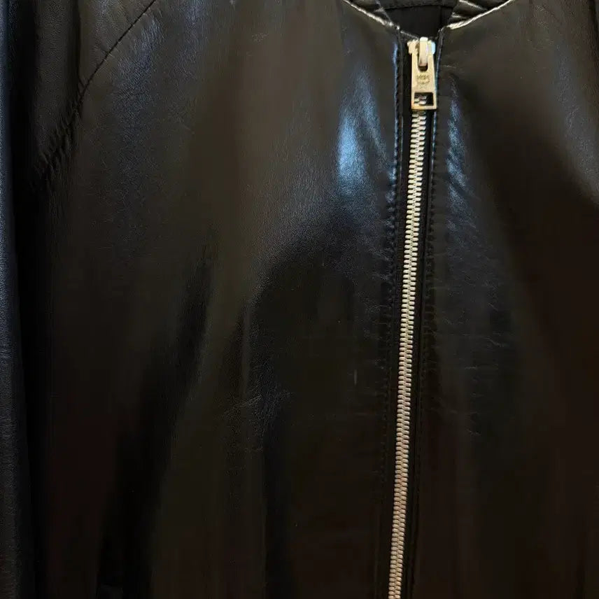 [BUNJANG] MCM Lambskin Leather Jacket / MCM 램스킨 양가죽 자켓 M