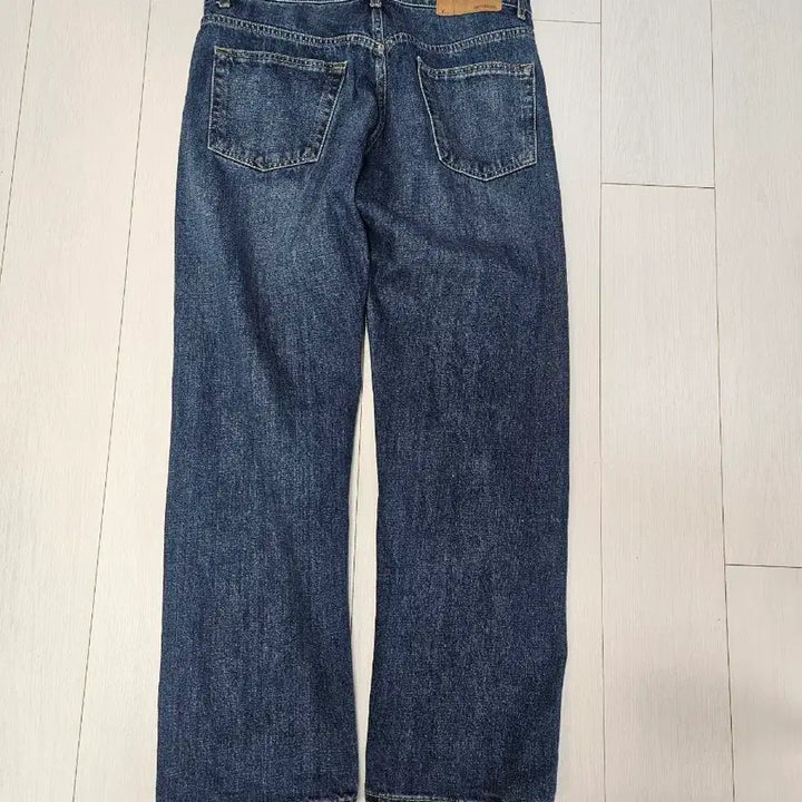 [BUNJANG] Uniform Bridge Selvedge Washed Denim Jeans / 유니폼브릿지 셀비지 워싱 데님 청바지 32
