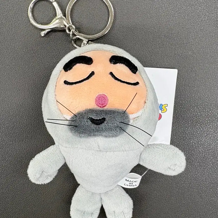 [BUNJANG] Crayon Shin-chan Seal Plush Keyring / (미사용) 짱구 물개 인형 키링 11cm