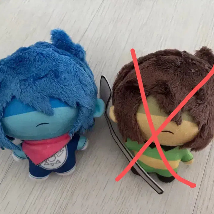 [SOLD OUT] 델타룬 언더테일 크리스 인형 키링 누이