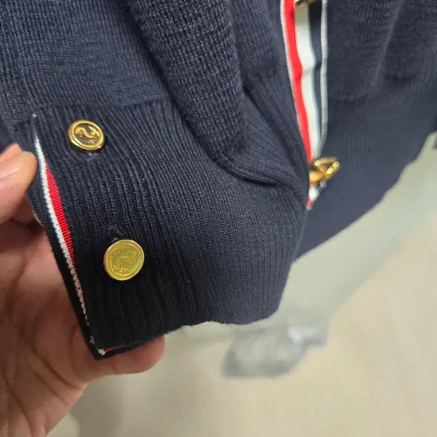 [BUNJANG] Thom Browne Stitch Cardigan / 톰브라운 스티치 가디건