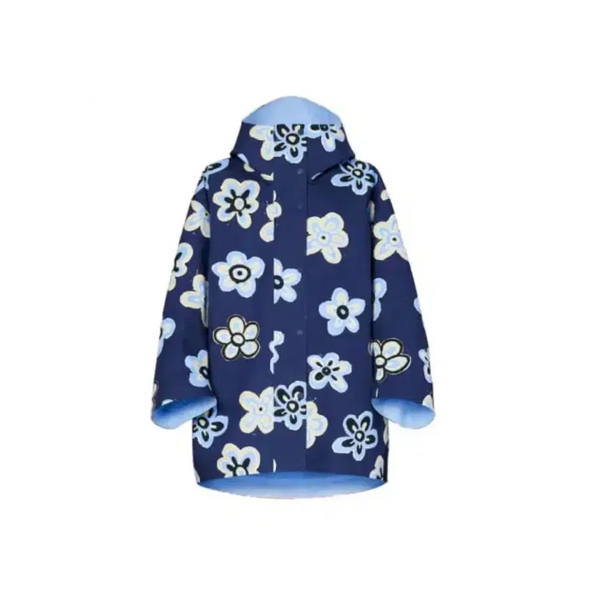 [BUNJANG] Uniqlo Marni Blocktech Flower Raincoat / [XXL] 유니클로 마르니 블록테크 플라워 레인코트 하프코트