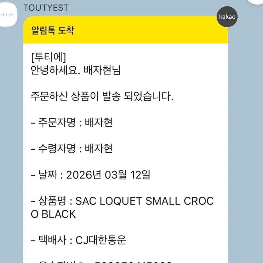 [SOLD OUT] 투티에로케백 크로크 스몰